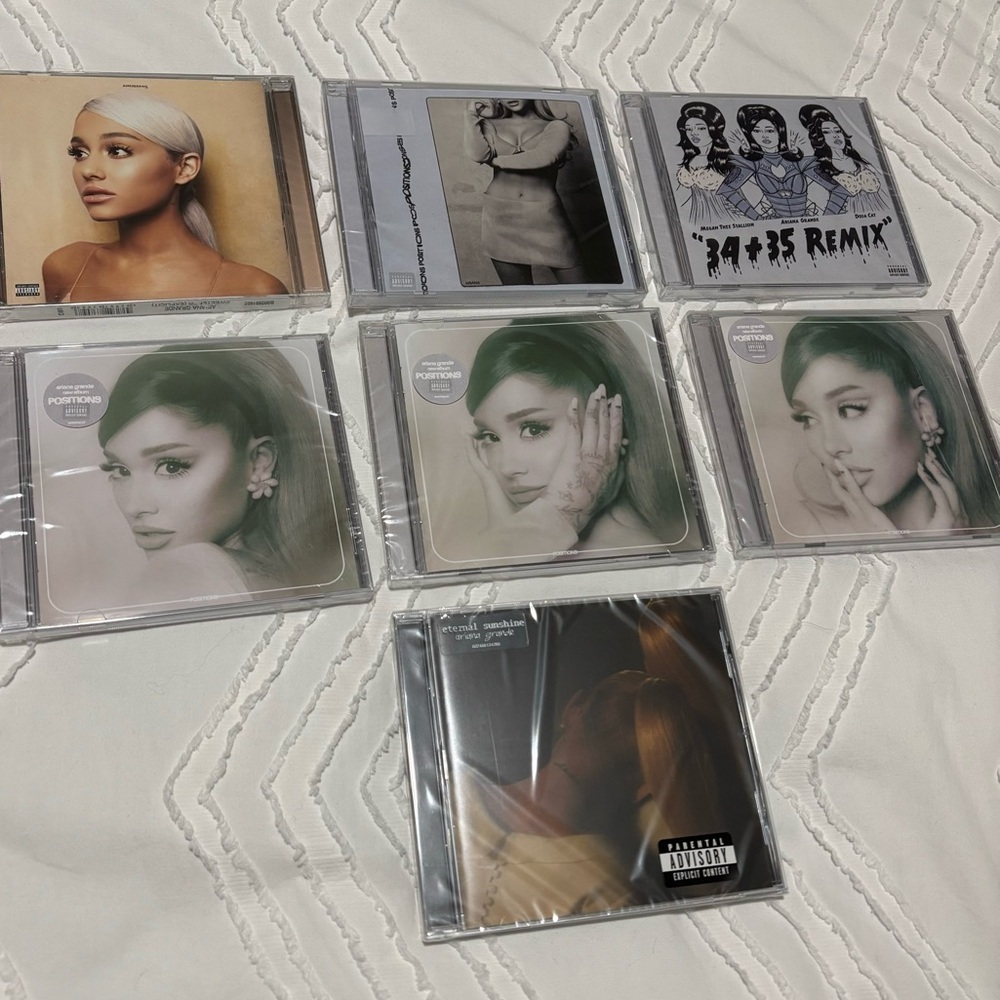 Lot of Ariana Grande CDs